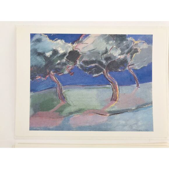 Allport Editions Tree Deborah Garber ARTISTS Cards Rodrigo Moynihan Thomas Fish - Picture 4 of 9